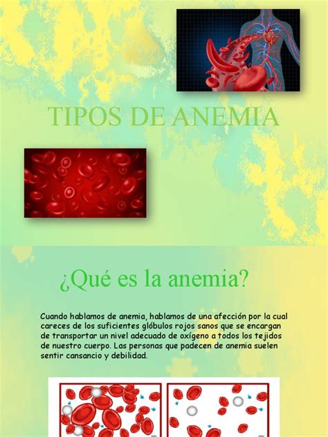 Tipos de Anemia | PDF