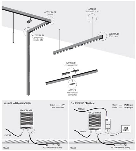 One Light 42001a Magnetic Recessed Profiles Black Recessed Wall Corner