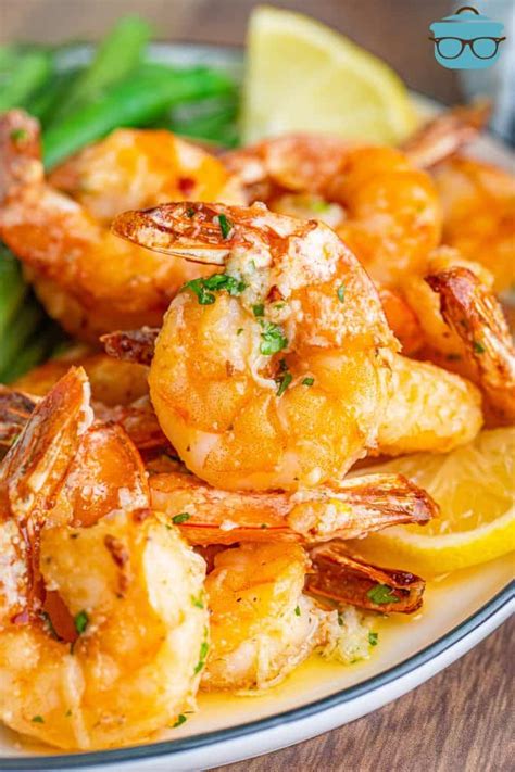 Air Fryer Garlic Butter Shrimp The Country Cook