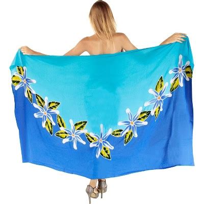LA LEELA Women S Summer Bikini Wraps Beach Wrap Sarong Coverup Skirt Bathing Suit Swimwear