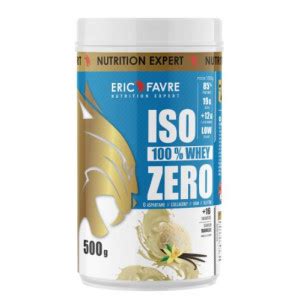 ERIC FAVRE ISO 100 WHEY Protein Vanilla Flavor 500g Pharmacy