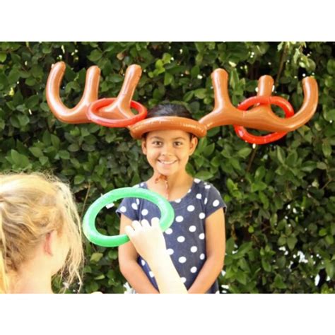 Inflatable Reindeer Ring Toss ONLY 9 98 SHIPPED