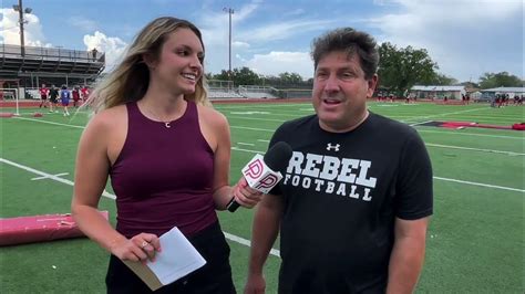 2022 Fall Camp Tascosa Rebels Coach Ken Plunk Youtube