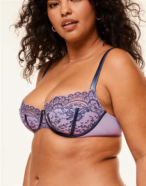 Paloma Medium Purple Plus Contour Balconette 38DD 46DDD Adore Me