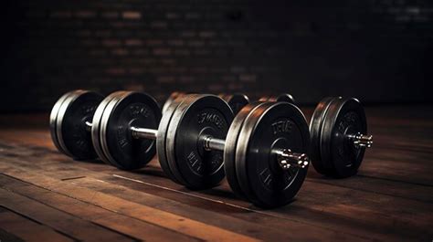 Premium AI Image | A photo of a set of dumbbells for strength training