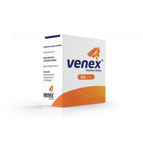 Venex 300mg 60 Cápsulas Gamafarma