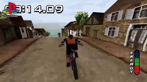 No Fear Downhill Mountain Bike Racing Ps1 Gameplay Youtube