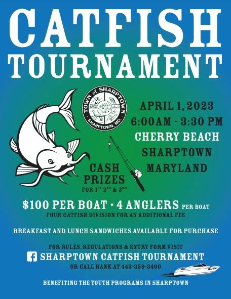 Sharptown Parks And Recreation Catfish Tournament Commissioners Of