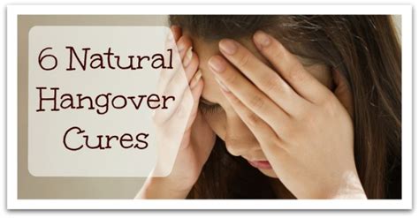 6 Natural Hangover Cures - Natural Holistic Life