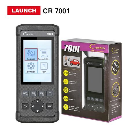Launch Creader 7001 CR 7001 CAN/OBD2/EOBD Code reader Scanner X431 ...