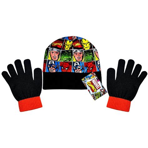 Kit Acess Rios Inverno Infantil Menino Os Vingadores Avengers Estampa