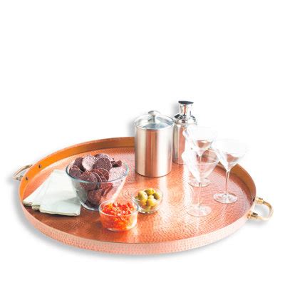 Fulton Copper Fire Pit Tray/Lid - Grandin Road