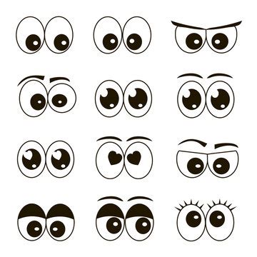 494,760 BEST Cartoon Eyes IMAGES, STOCK PHOTOS & VECTORS | Adobe Stock