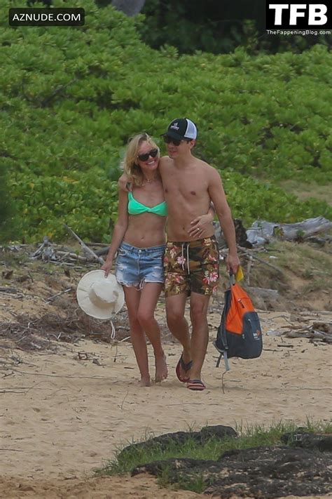 Kate Bosworth Sexy Seen Flaunting Her Hot Bikini Body At The Beach With Justin Long In Hawaii