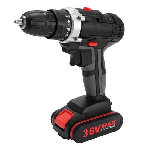 Cordless Electric Screwdriver Drill Kit Wireless Lithium Rechargeable