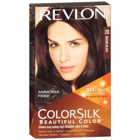 Revlon Colorsilk Beautiful Color Permanent Color 20 Brown Black 1 Ea