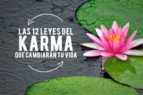 Vida LAS 12 LEYES DEL KARMA QUE CAMBIARÁN TU VIDA