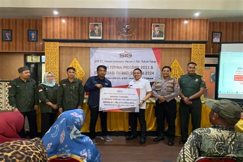 Pt Sig Tuban Gelontorkan Program Csr Di Desa Socorejo