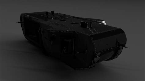 K-Wagen tank 3D model | CGTrader