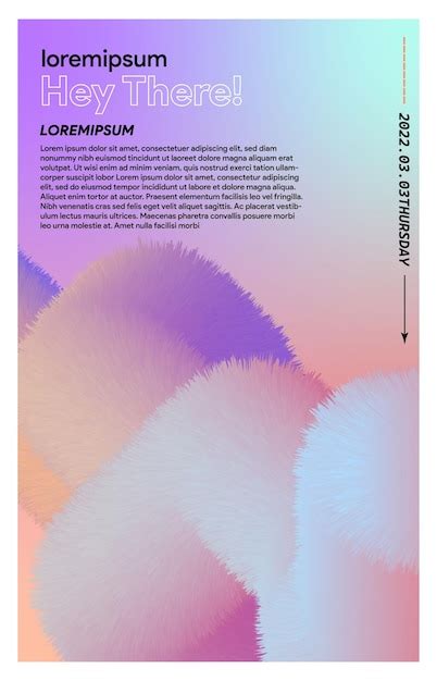 Premium Vector Abstract Fur Design Poster Adobe Illustrator Eps