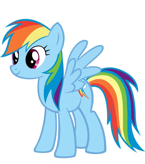 Rainbow Dash Happy Vector By Rainbowdash038 On Deviantart