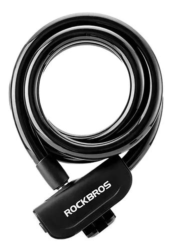 Candado Bicicleta Rockbros Cable Antirrobo Soporte Seguridad