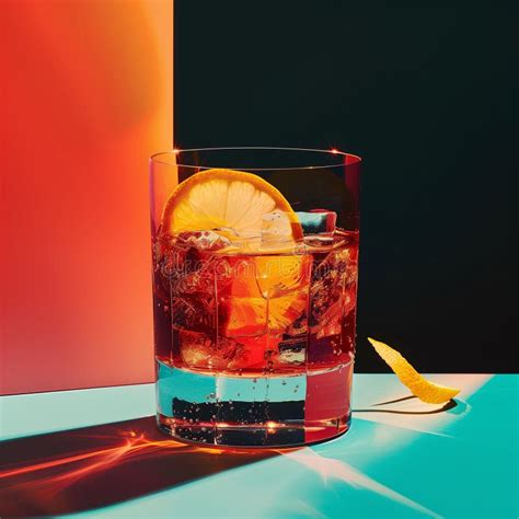 Classic Negroni Cocktail Celebrating The Vibrant Spirit Of Italian