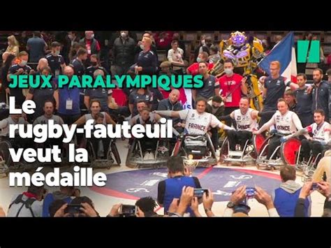 L Quipe De France De Rugby Fauteuil Se Pr Pare Briller Aux Jeux