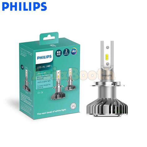 Philips Ultinon Led Hl Headlight Bulb 6000k 160 Brighter Asia Booth