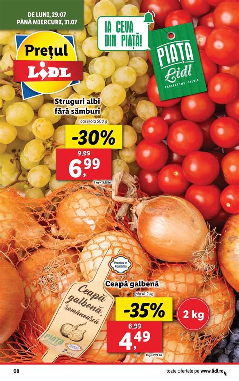 Catalog Lidl Iulie August Oferte Revista Lidl