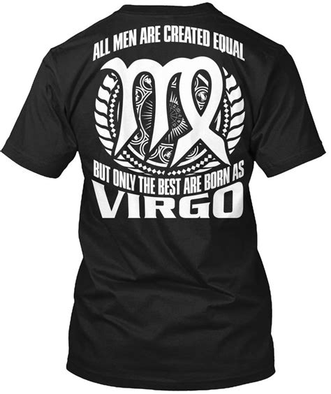 Virgo Tshirt The Best Man Are Born As A Virgo Virgo Tshirt For Men