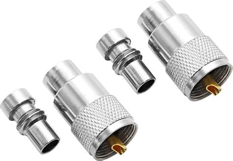 Amazon Anina Pl Coaxial Connectors Uhf Male Solder Connector