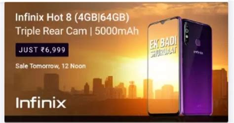 Infinix Makes The Right Goal With Infinix HOT 8 TECHPHLIE