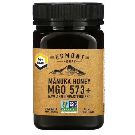 GoSupps Egmont Honey Manuka Honey Raw And Unpasteurized 573 MGO