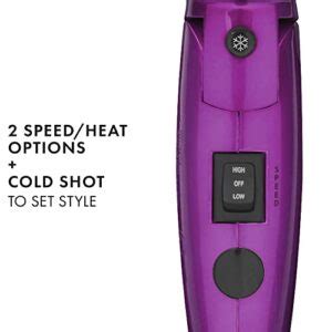 Hot Tools Pro Artist 1875W Ionic Compact Hair Dryer Lightweight Perfect For Travel The
