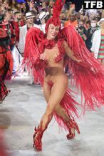 Paolla Oliveira Sexy Seen Half Naked Showing Off Her Hot Body In A Revealing Dress At The