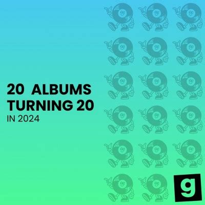 20 Albums Turning 20 In 2024 Gigantic Tickets