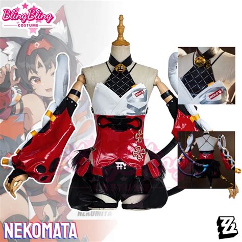 Game Zzz Nekomata Cosplay Costume Game Zenless Zone Zero Nekomiya Mana