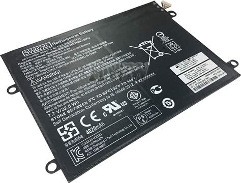 Amazon Hww New V Wh Sw Xl Battery Compatible With Hp Hstnn