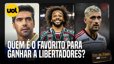 Flamengo Palmeiras Fluminense Quem Favorito Na Libertadores Rmp