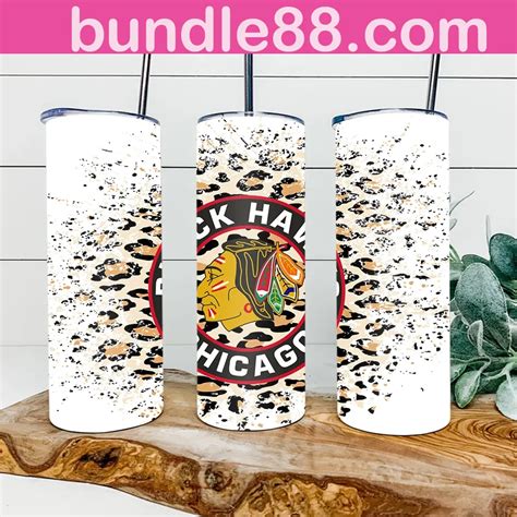 Chicago Blackhawks Oz Skinny Tumbler Svg Png Dxf Eps Cricut Files