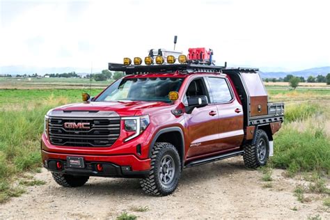 No Reserve 2022 Gmc Sierra 1500 At4x Overland Expo Foundation Build For Charity For Sale On Bat