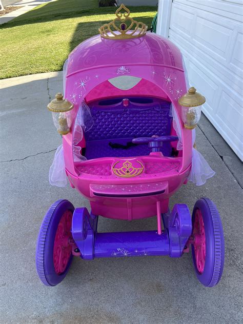 Disney Princess 24v Carriage Discontinued Dynacraft 51 Off