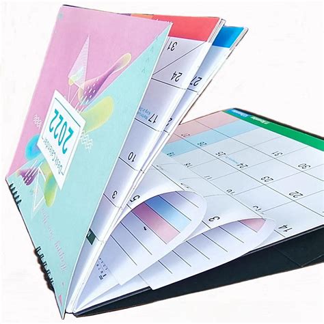 Small Desk Calendar 2022 Gorgeous Monthly Desk Easel Calendar