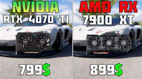 Rtx 4070 Ti Vs Rx 7900 Xt 8 Games Test Youtube