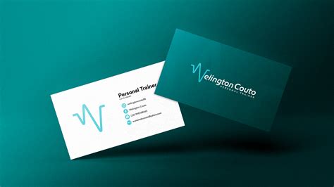 Identidade Visual Welington Couto Personal Trainer Behance