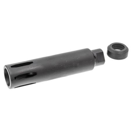 CYMA AR 15 M16 XM177 Style Steel 14mm CCW Flash Hider Black