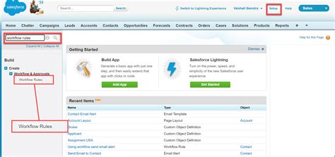 How To Send Email Alerts Using Workflow Rule In Salesforce Salesforce