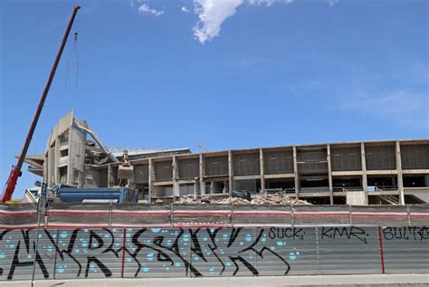 Así van las obras del Camp Nou demolición de la grada del tercer