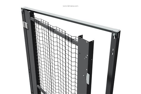 Safety Fencing Hinged Doors Securyfence • Qimarox